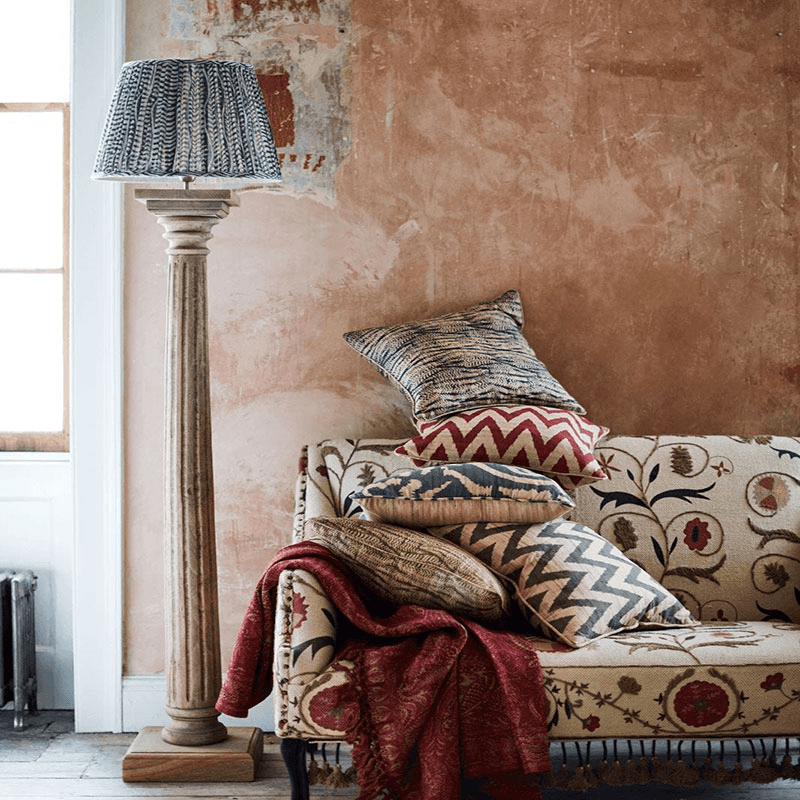 Delosi Floor Lamp, Natural
