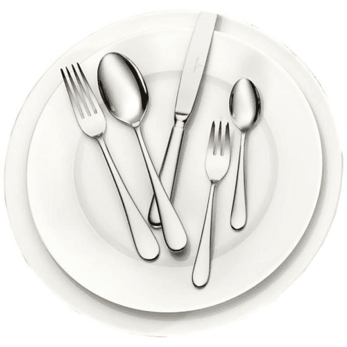 Image showing the Oscar 30 piece cutlery canteen in picture box, 44 x 28 x 5cm, Stainless Steel product.