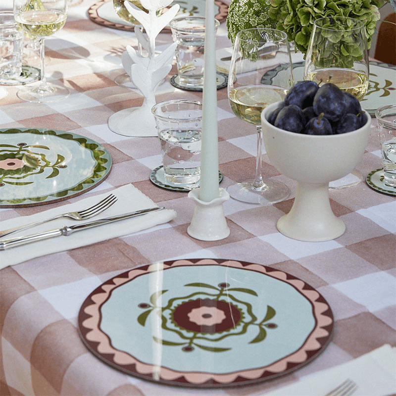 Flowerama Set of 6 Placemats, D29cm, Multi