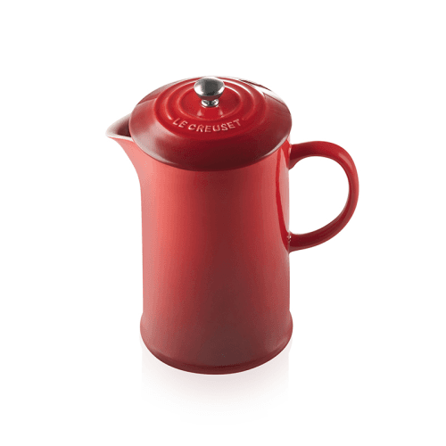 Image showing the Stoneware Cafetiere, 1 litre, Cerise product.