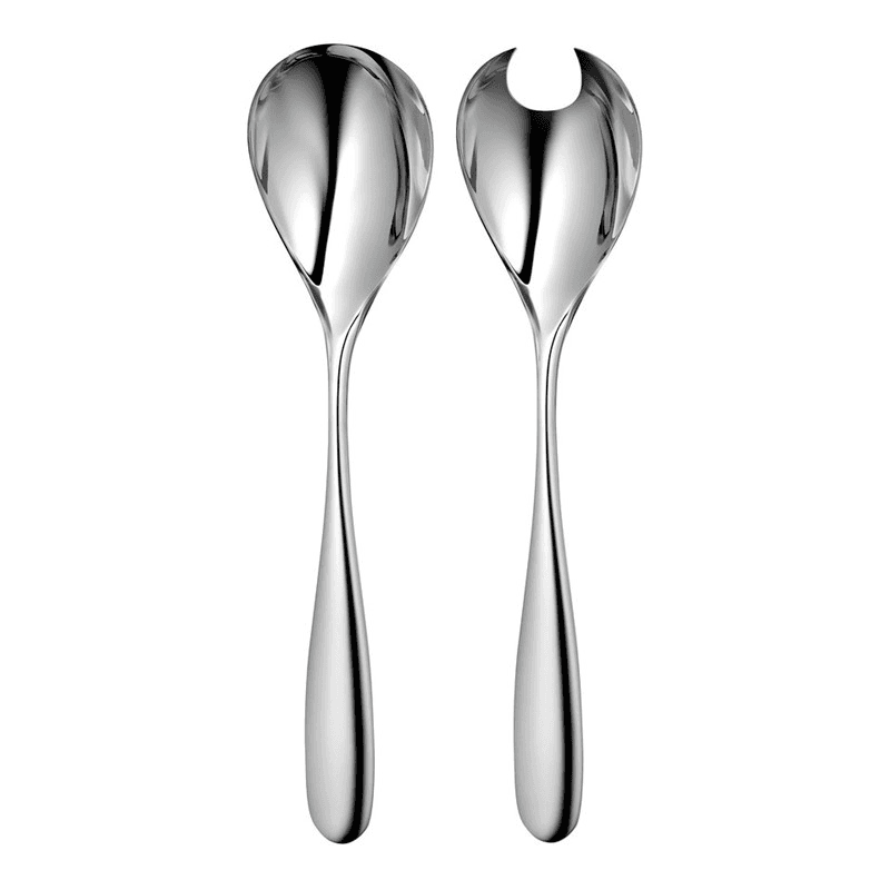 Stanton Salad servers, stainless steel