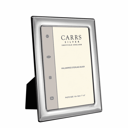 Image showing the Sterling Silver Photo Frame, 7x5", Plain product.