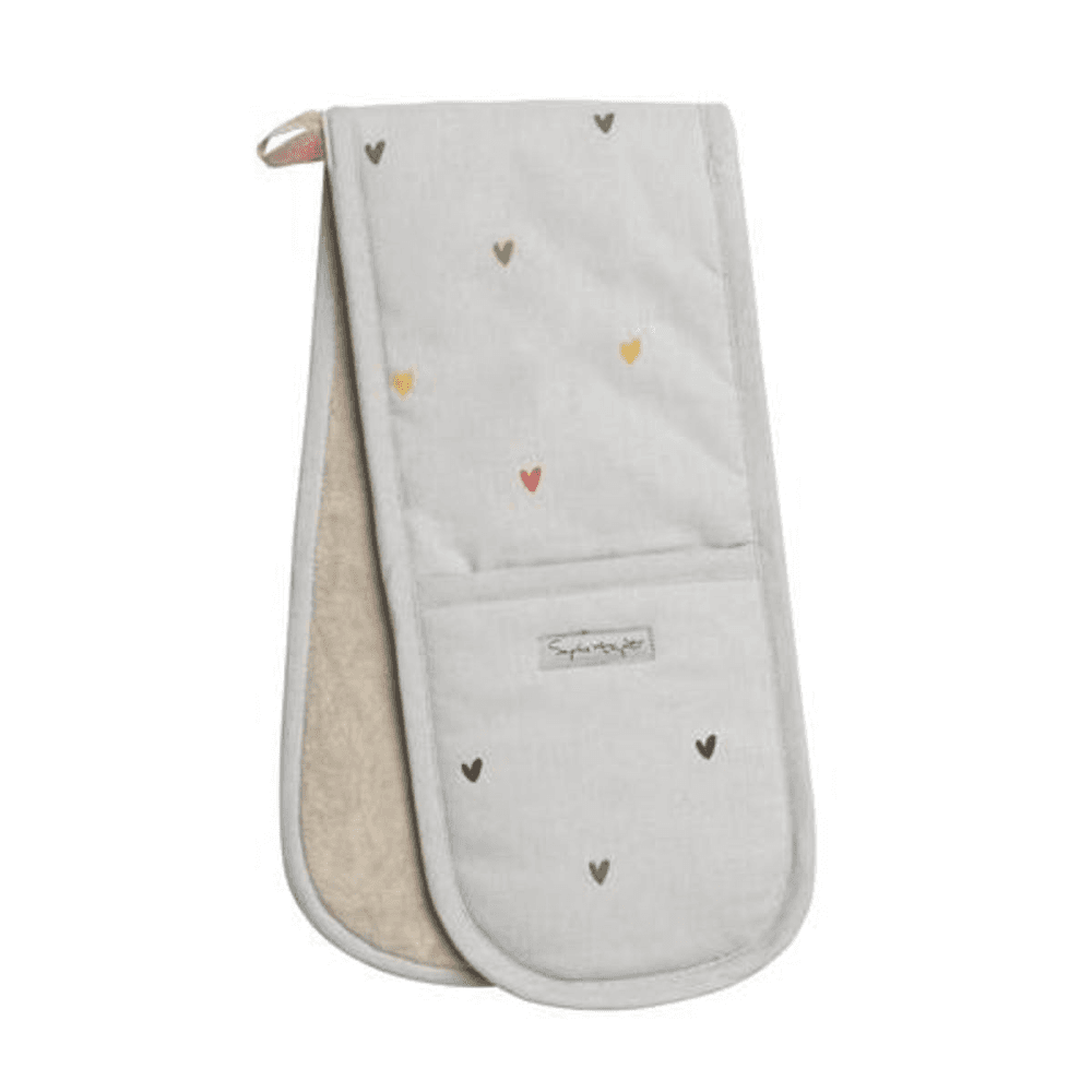 Hearts Double Oven Gloves