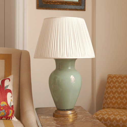 Image showing the Lamp Base, Artichoke Green, Large, 48 x 28cm product.