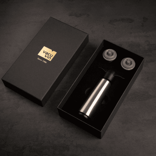 Image showing the Wine Saver Gift Set, Stainless Steel product.