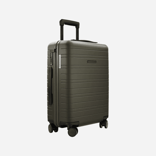 Image showing the H5 Essential Cabin Suitcase, H55 x W23 x L40cm, Dark Olive product.
