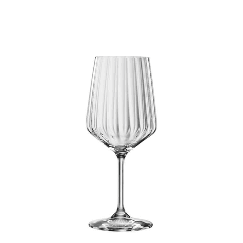 Image showing the LifeStyle Set of 4 Red Wine Glasses, 630ml, Clear product.