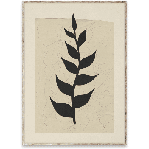 Image showing the Plant Poem Print, 50 x 70cm, Multi product.