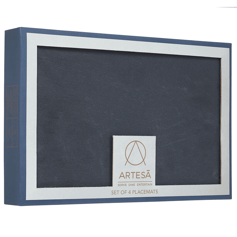 Set of 4 slate placemats