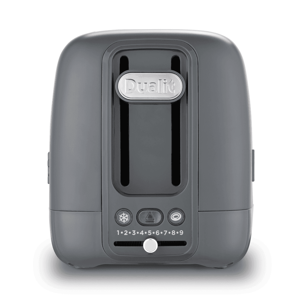 Domus 2 slot toaster, Grey