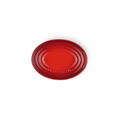 Image showing the Oval Spoon Rest, Cerise product.