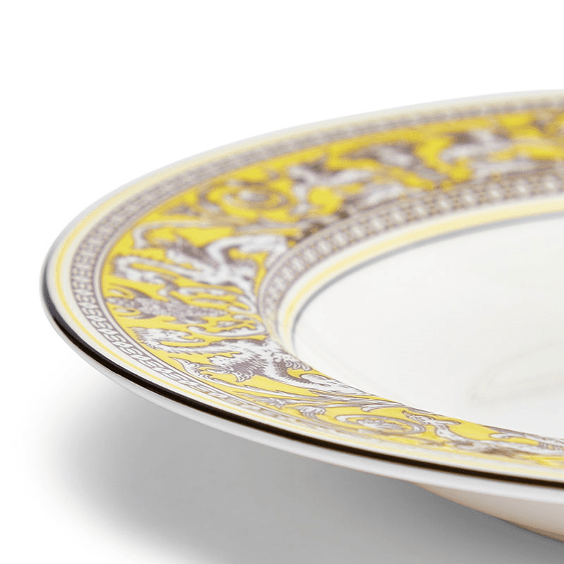 Florentine Rim Soup Bowl, D23cm, Citron