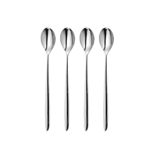 Image showing the Hidcote Set of 4 long handled spoons product.