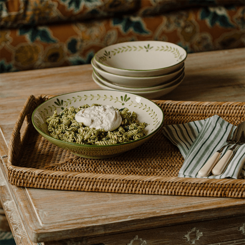 Elouise Serving Bowl, Green, 28cm