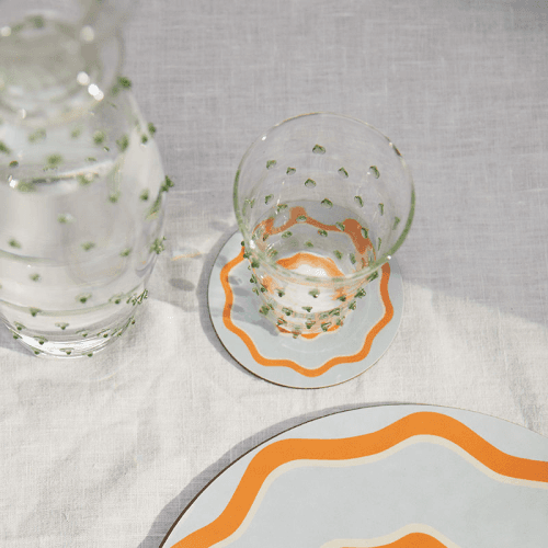 Image showing the Flowerama Set of 6 Coasters, D10cm, Multi product.