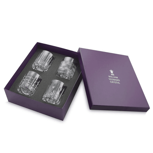 Image showing the Skye Set of 4 Tumblers, 340ml, Clear product.