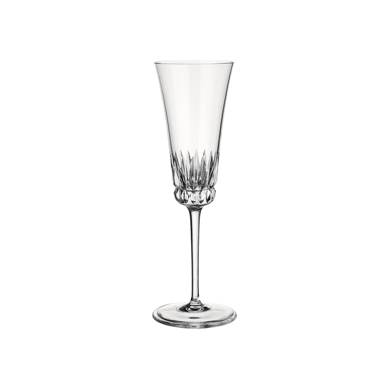 Grand Royal Set of 2 Champagne Flutes, 120ml, Clear