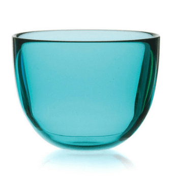 Image showing the Coloured Glass Bowl, Sea Green, Medium, 13cm product.