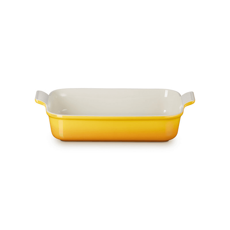 Stoneware Heritage Rectangular Dish, 32cm, Nectar