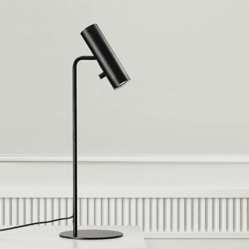 Image showing the Mib Table Lamp, H66cm, Black product.