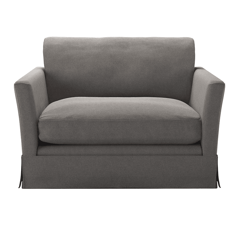 Otto Loveseat, Pigeon Grey