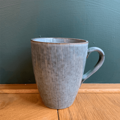 Image showing the Nordic Sea Large Mug, 400ml, Blue product.