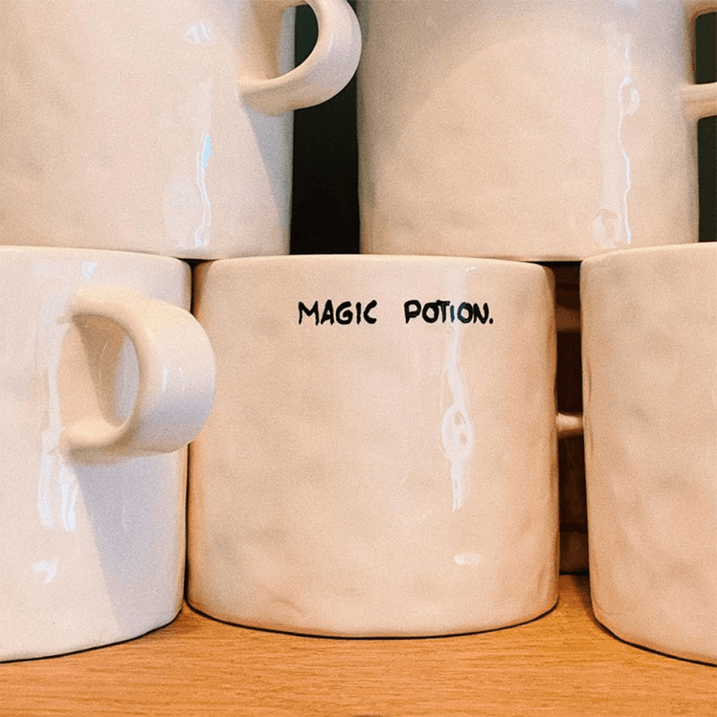 Magic Potion Mug, 500ml, Black