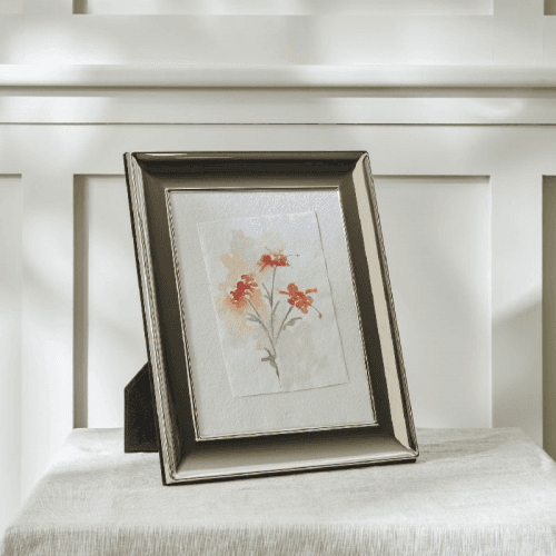 Image showing the Porter Photo Frame, 8 x 10", Silver Plated product.