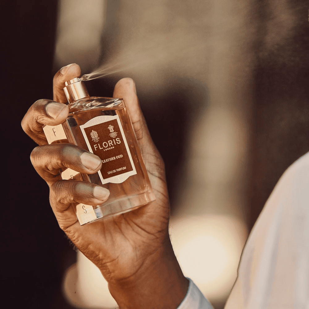 Leather oud eau de parfum, 100ml, Clear
