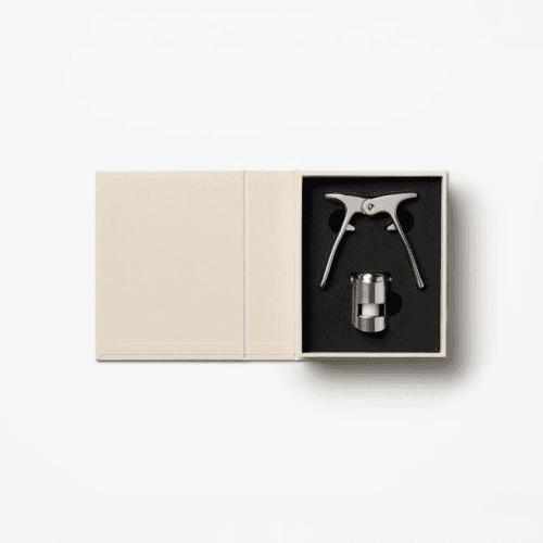 Image showing the The Essentials Champagne Tools, Beige/Orange product.