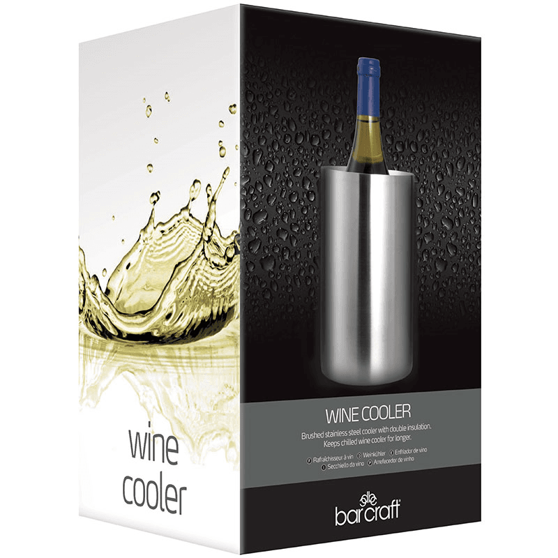 Double Walled Wine Cooler, Stainless Steel