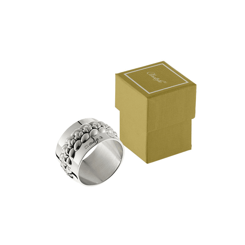 Babylone Napkin Ring, D4cm, Silver