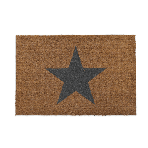 Image showing the Star Doormat, Small, Natural product.
