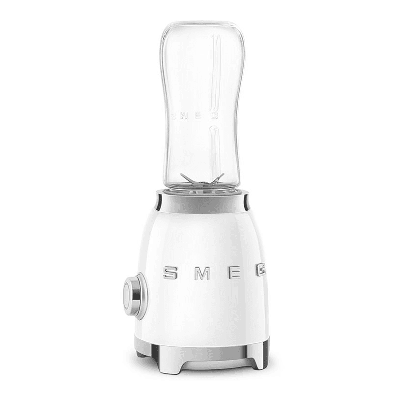 50's Style Mini Blender & Smoothie Maker, 600ml, White