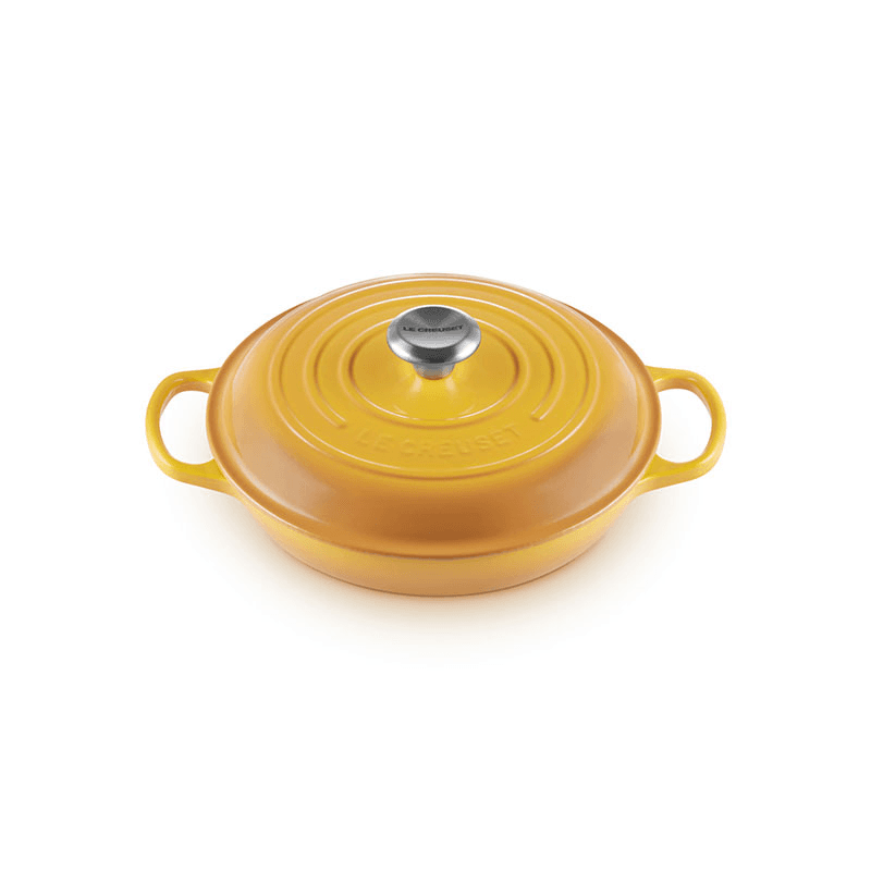 Signature Cast Iron Shallow Casserole, 26cm, Nectar