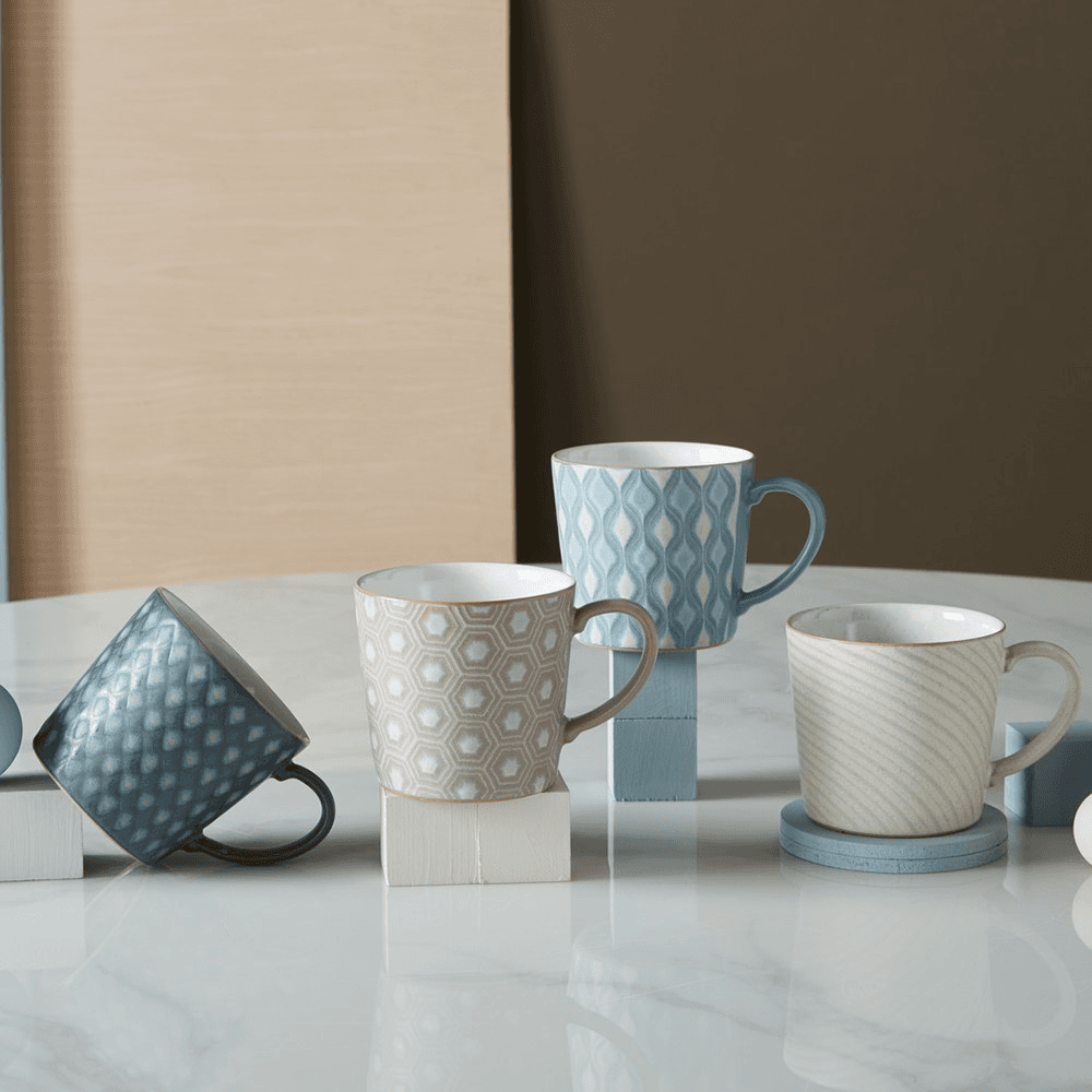Impression Accent Large Mug, 400ml, Cream