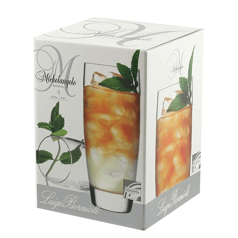Michelangelo Masterpiece set of 4 hi-ball glasses, 435ml
