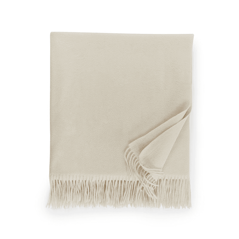 Dorsey Throw, W127 x L178cm, Ivory