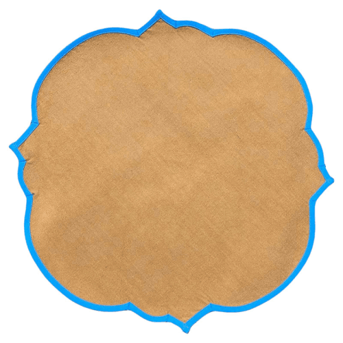 Image showing the Ikat Placemat, D40cm, Orange product.