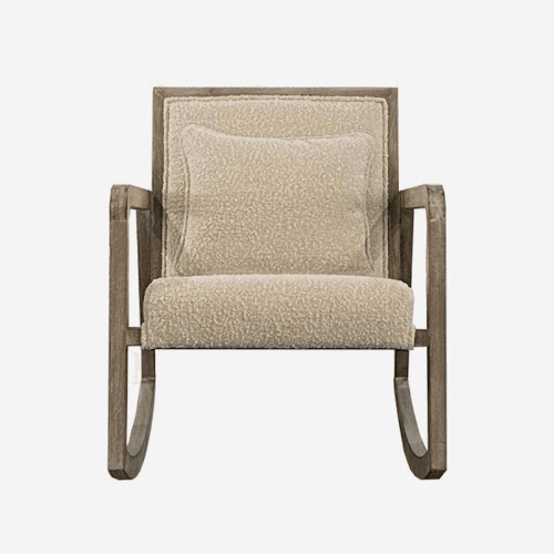 Image showing the Andrew Martin Rocking Chair, Natural product.