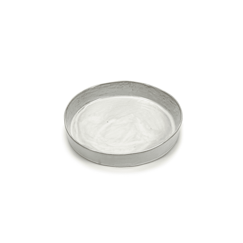 La Mère Set of 2 Deep Plates, D23cm, Off White