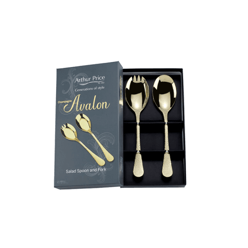 Image showing the Avalon Salad Servers, L23.5cm, Champagne product.