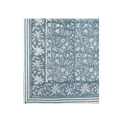 Image showing the Florence Tablecloth, L180 x W360cm, French Blue product.
