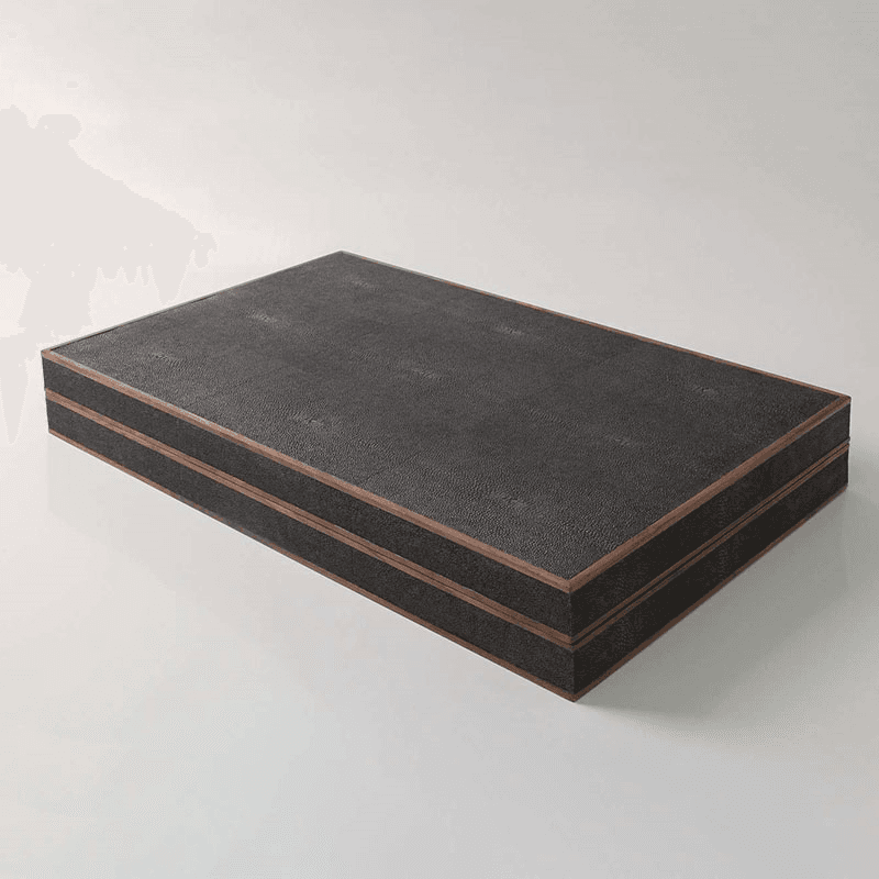 Backgammon Board, 54 x 34cm, Seal Brown Shagreen