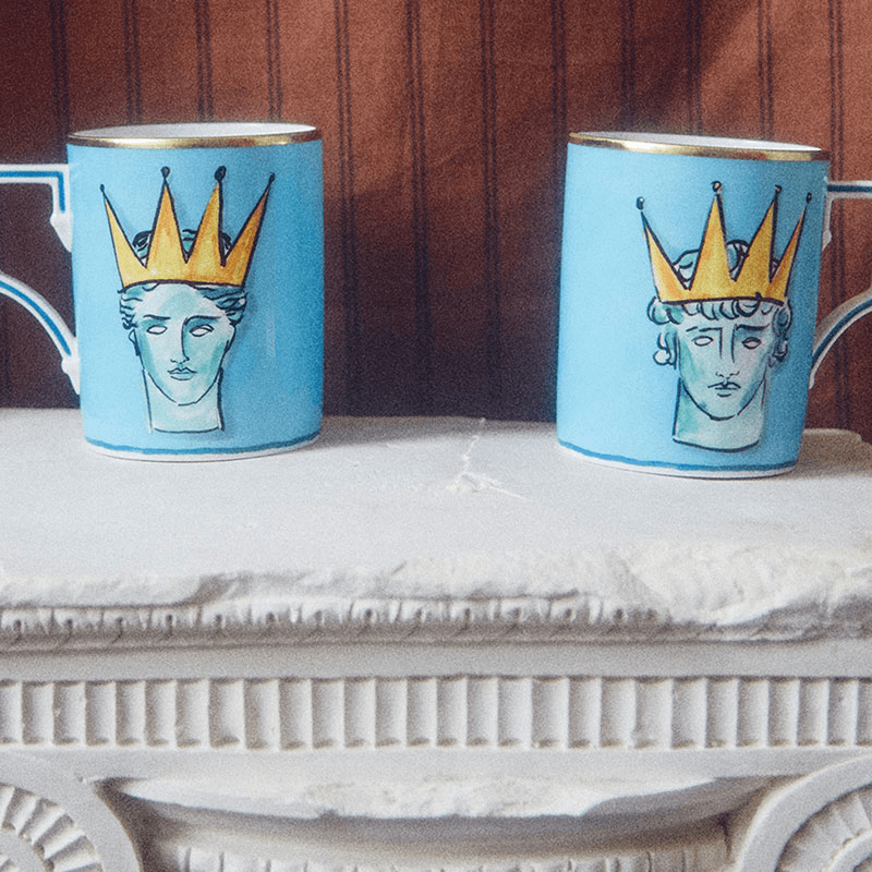 Il Viaggio Di Nettuno Mug, 240g, Blue