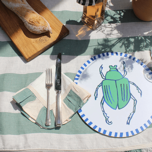 Image showing the Beetle Placemat, D28cm, Multi product.
