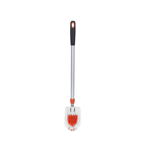 Image showing the Extendable tub & tile brush, Black/Silver product.