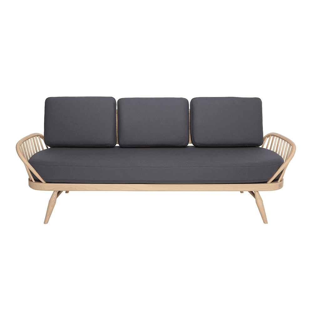 Originals Studio Couch, L.Ercolani by Ercol, H85 x W206 x D78cm, Natural