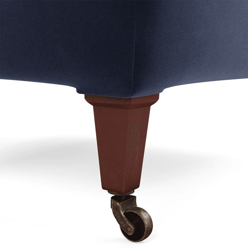 Coleridge Footstool, Sapphire