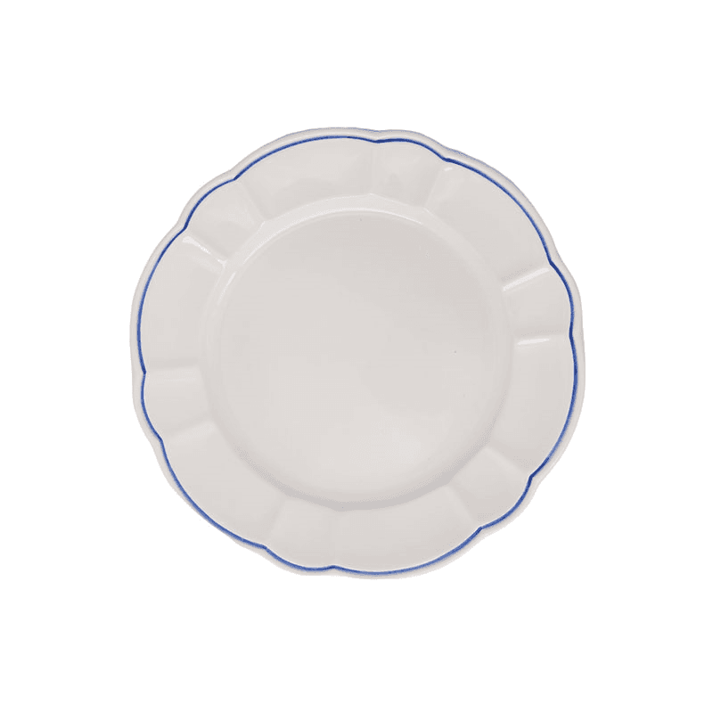 Romilly Set of 4 Dinner Plates, D28cm, Blue